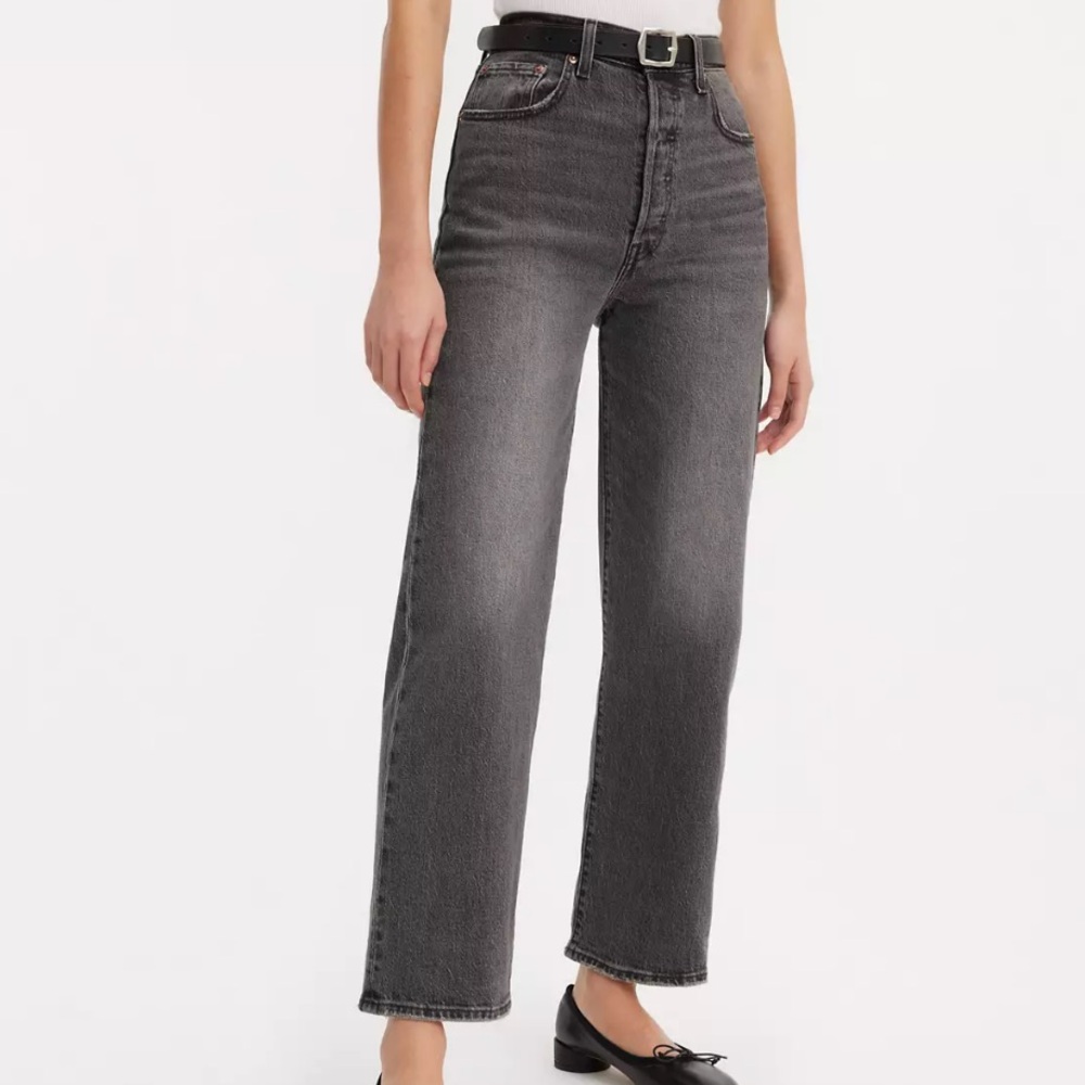 levi's ribcage straight ankle jeans